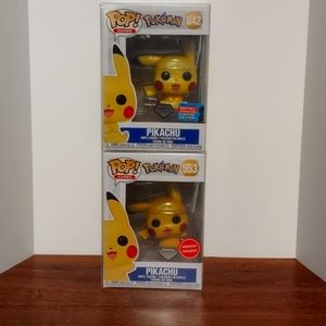 POKEMON Pikachu (Diamond Series) Funko Pop! Set